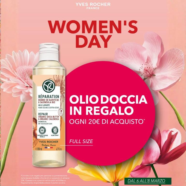 Festa della donna - Yves Rocher